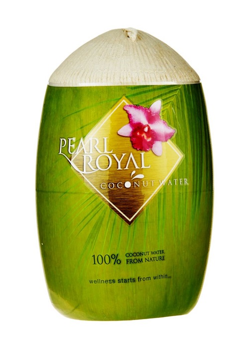 Acqua di cocco pura da bere Pearl Royal 310ml. Acqua di cocco pura da bere Pearl Royal 310ml.